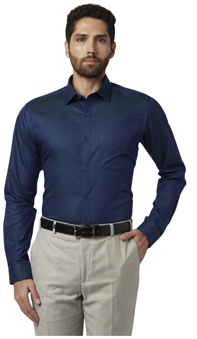 

Park Avenue Men Super slim fit Formal Shirt - Green