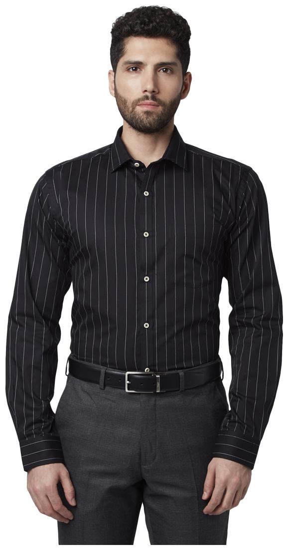 

Park Avenue Men Slim fit Formal Shirt - Black