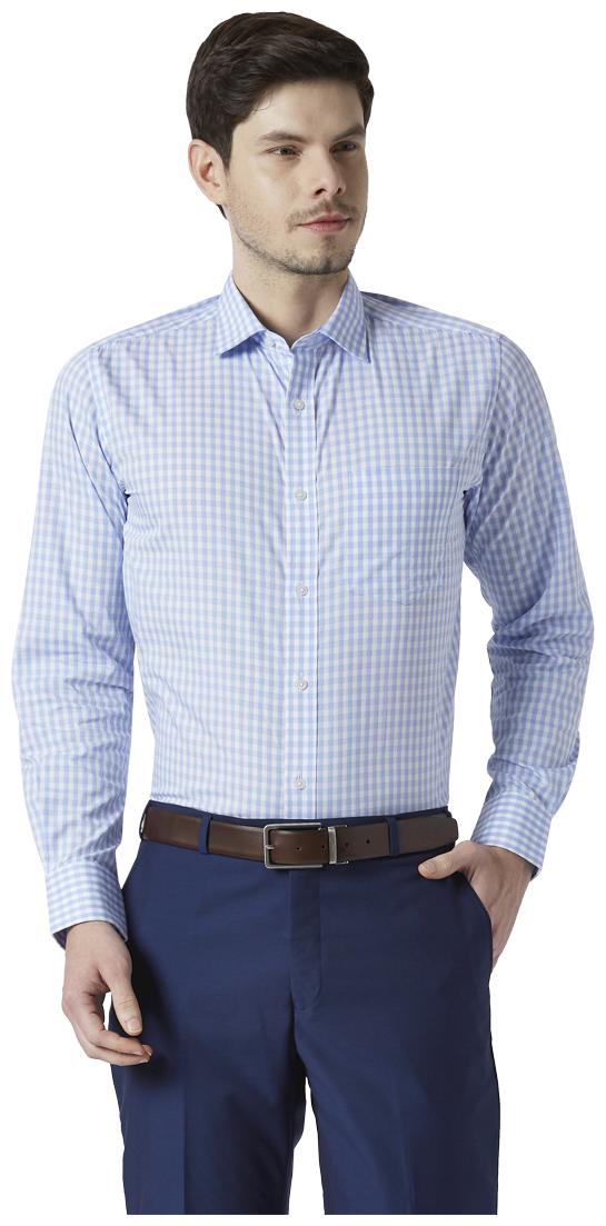 

Park Avenue Men Regular fit Formal Shirt - Blue