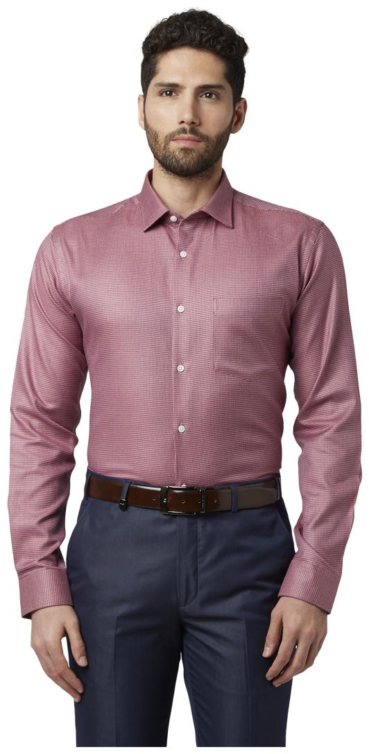 

Park Avenue Men Slim fit Formal Shirt - Red