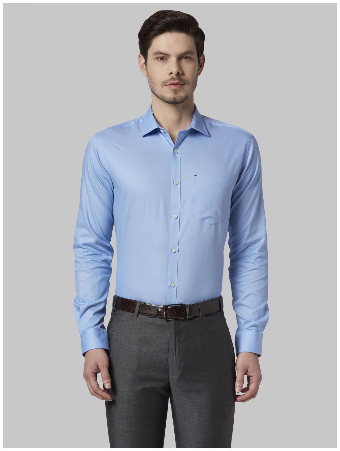 

Park Avenue Men Slim fit Formal Shirt - Blue