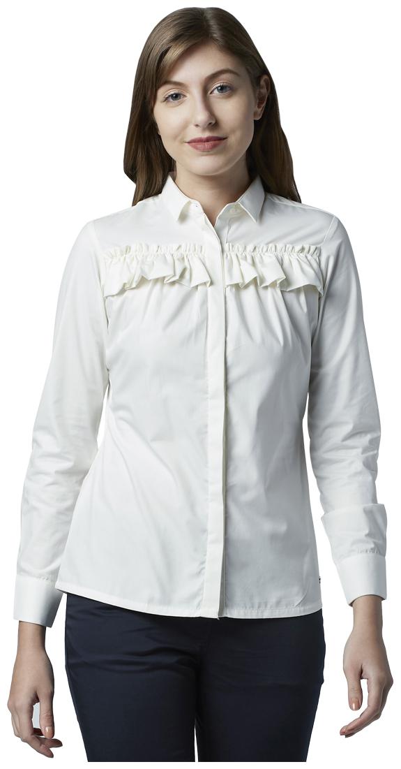 

Park Avenue Women Solid Regular top - Yellow