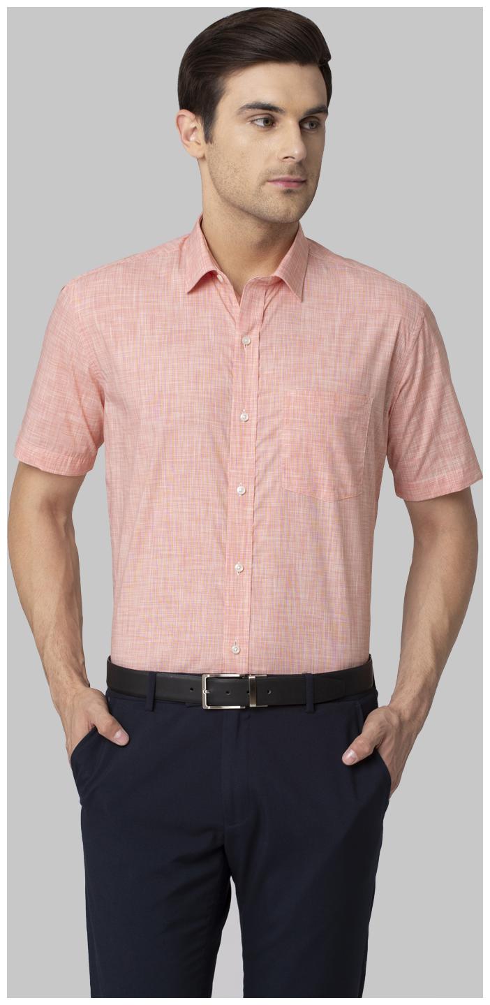 

Park Avenue Men Regular fit Formal Shirt - Orange