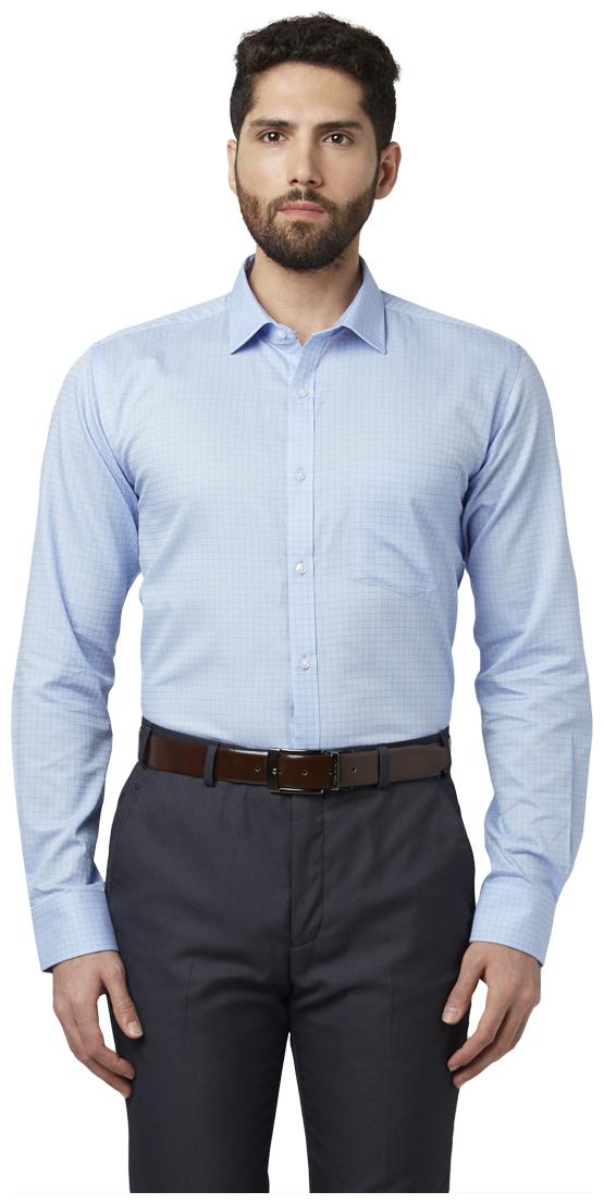 

Park Avenue Men Slim fit Formal Shirt - Blue