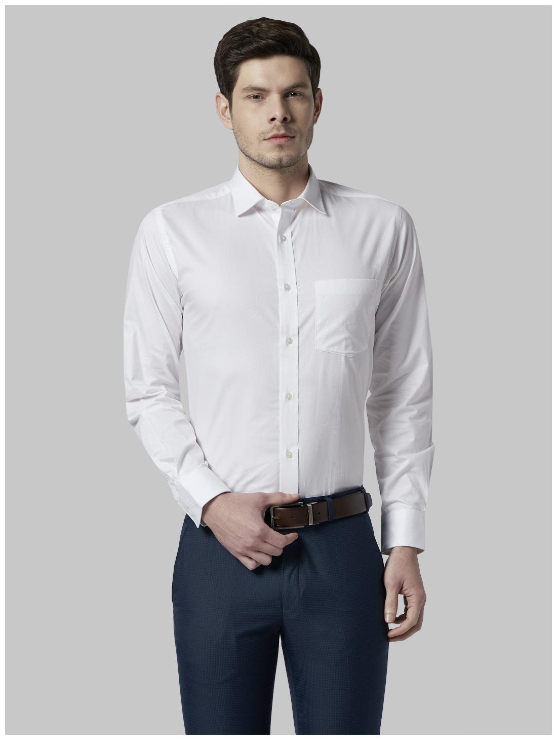 

Park Avenue Men Regular fit Formal Shirt - White