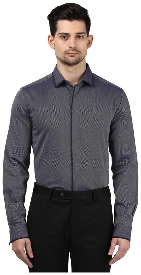 

Park Avenue Men Slim fit Formal Shirt - Blue