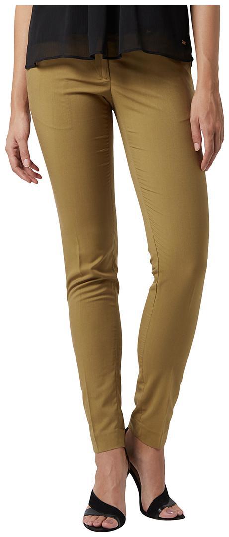 

Park Avenue Women Brown Slim fit Regular trousers