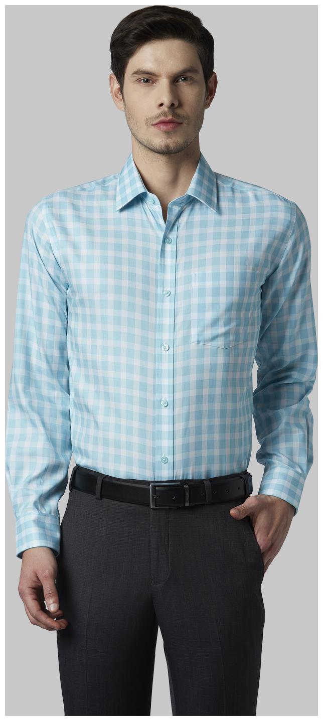 

Park Avenue Men Regular fit Formal Shirt - Green