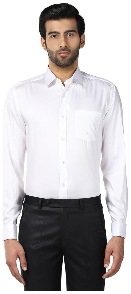 

Park Avenue Men Regular fit Formal Shirt - White