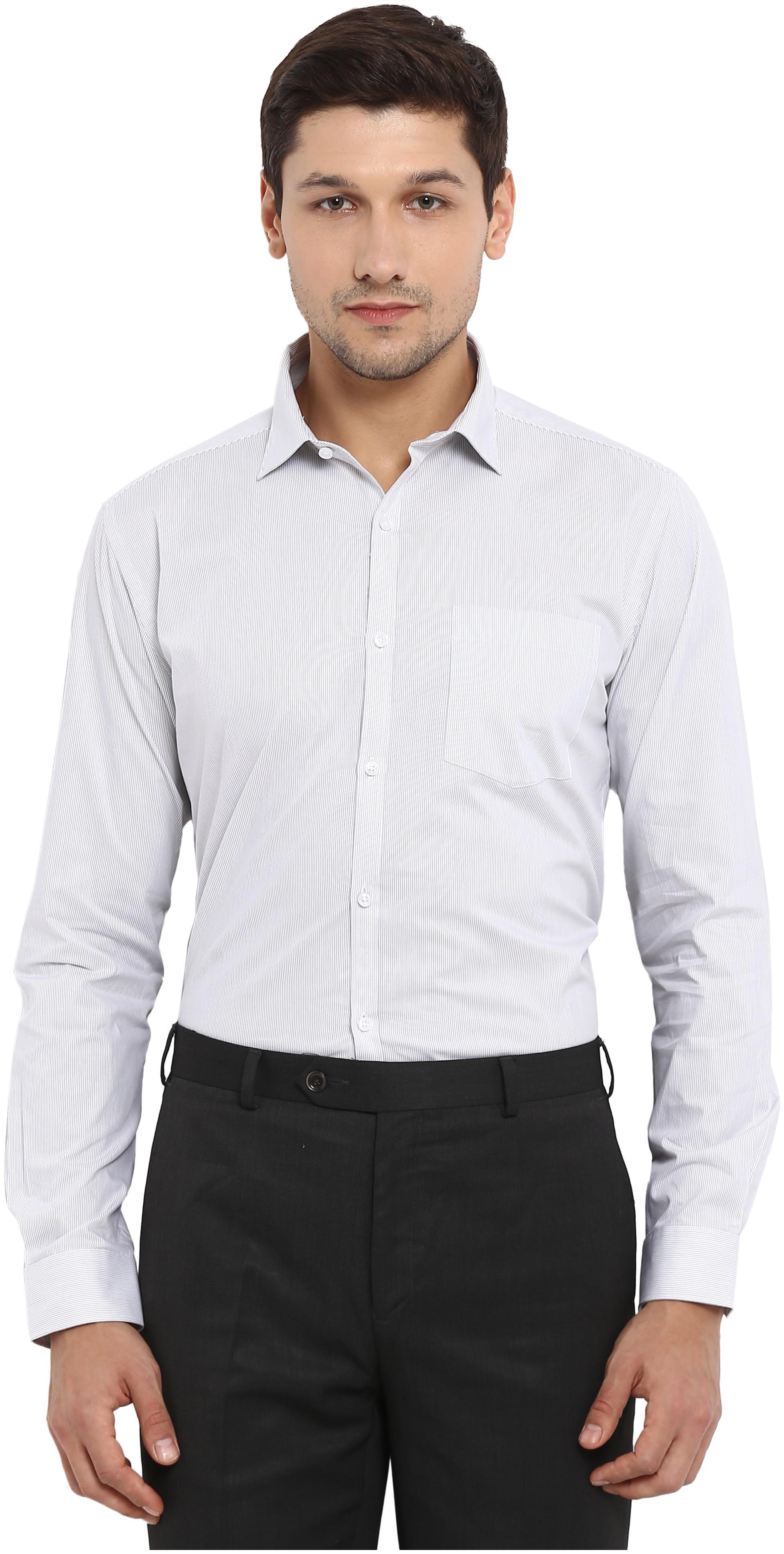 

Park Avenue Men Slim fit Formal Shirt - Grey