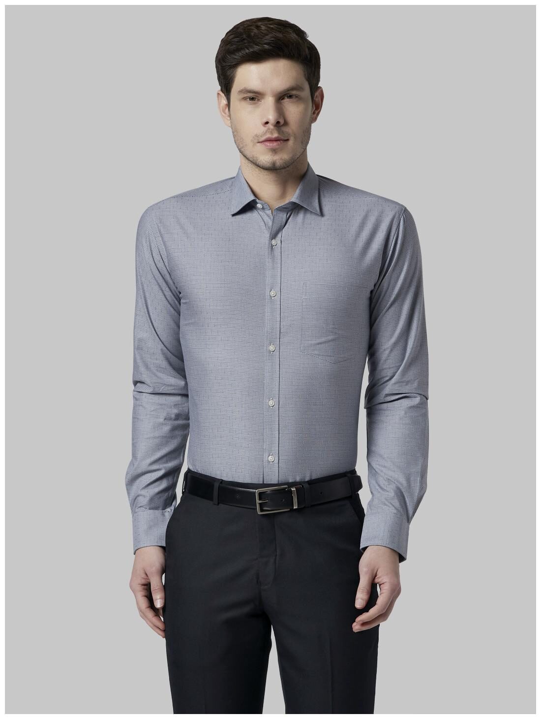 

Park Avenue Men Slim fit Formal Shirt - Blue