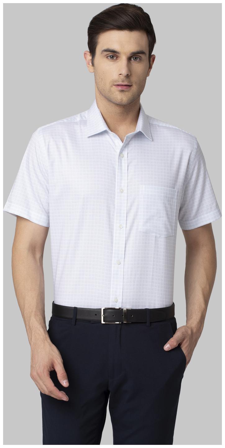 

Park Avenue Men Regular fit Formal Shirt - Blue