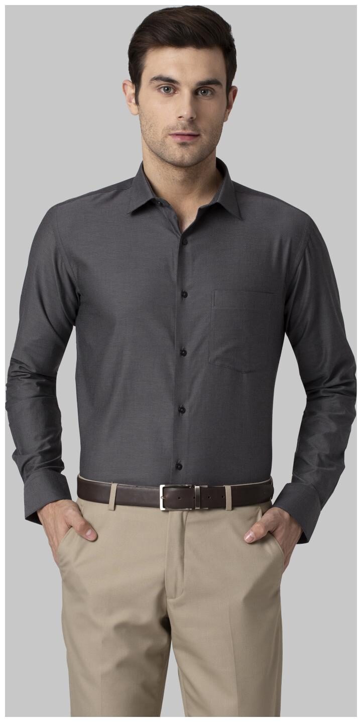 

Park Avenue Men Slim fit Formal Shirt - Grey