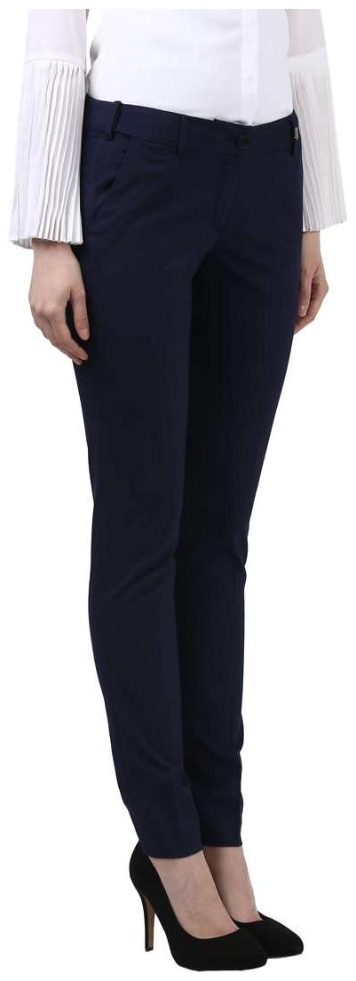 

Park Avenue Women Blue Slim fit Regular trousers