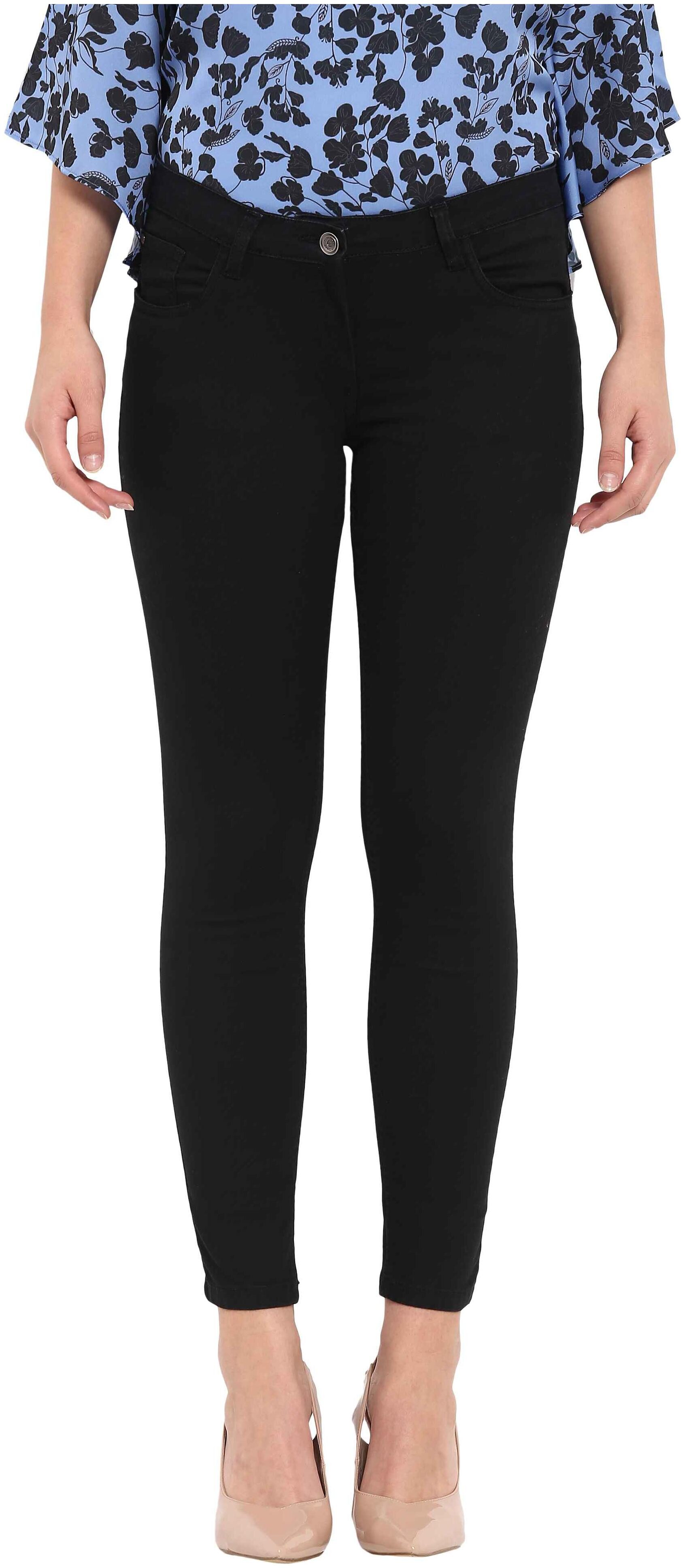

Park Avenue Women Black Slim fit Jeans