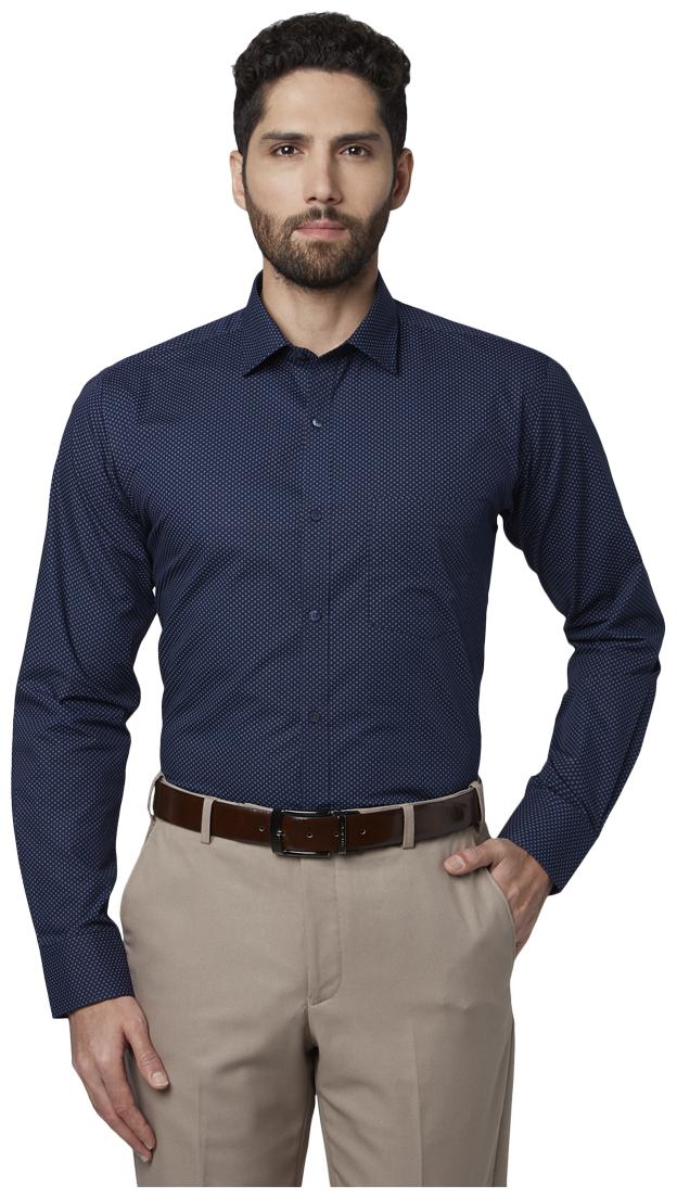 

Park Avenue Men Slim fit Formal Shirt - Blue