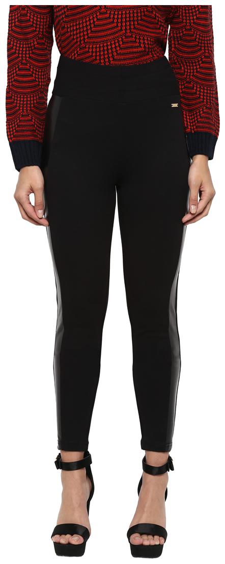 

Park Avenue Women Black Regular fit Regular trousers