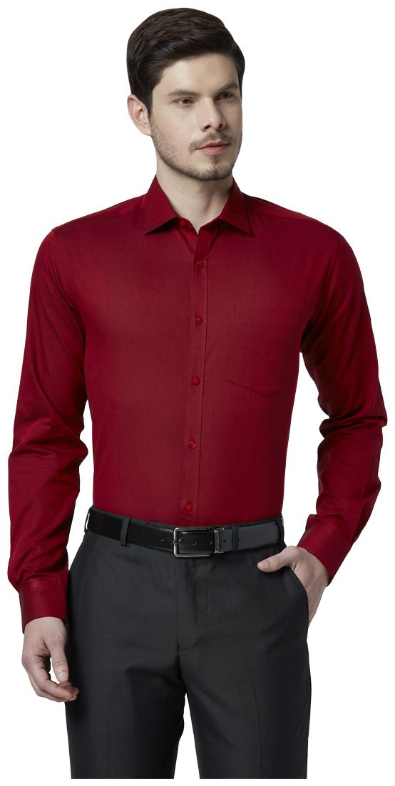 

Park Avenue Men Slim fit Formal Shirt - Red