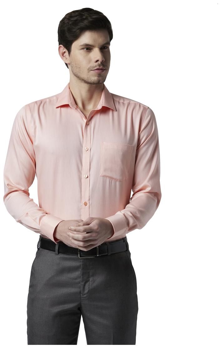 

Park Avenue Men Slim fit Formal Shirt - Orange