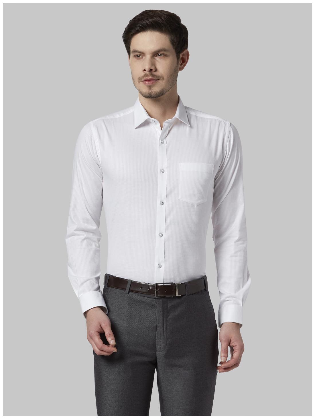 

Park Avenue Men Super slim fit Formal Shirt - White