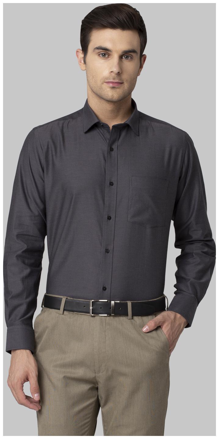 

Park Avenue Men Regular fit Formal Shirt - Grey