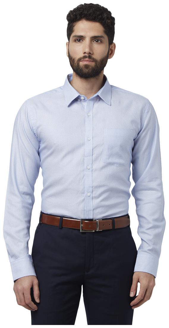 

Park Avenue Men Slim fit Formal Shirt - Blue
