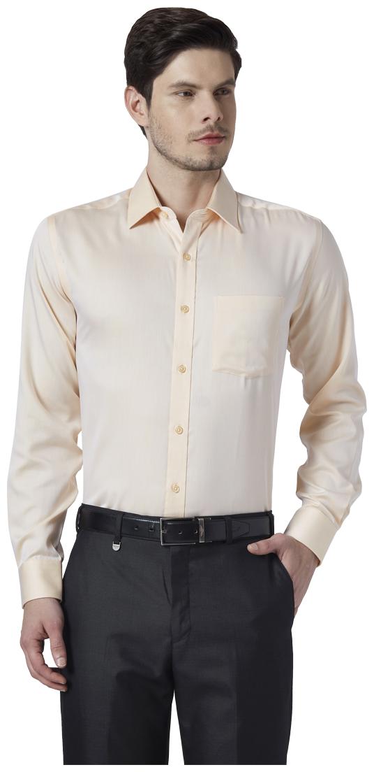 

Park Avenue Men Regular fit Formal Shirt - Yellow