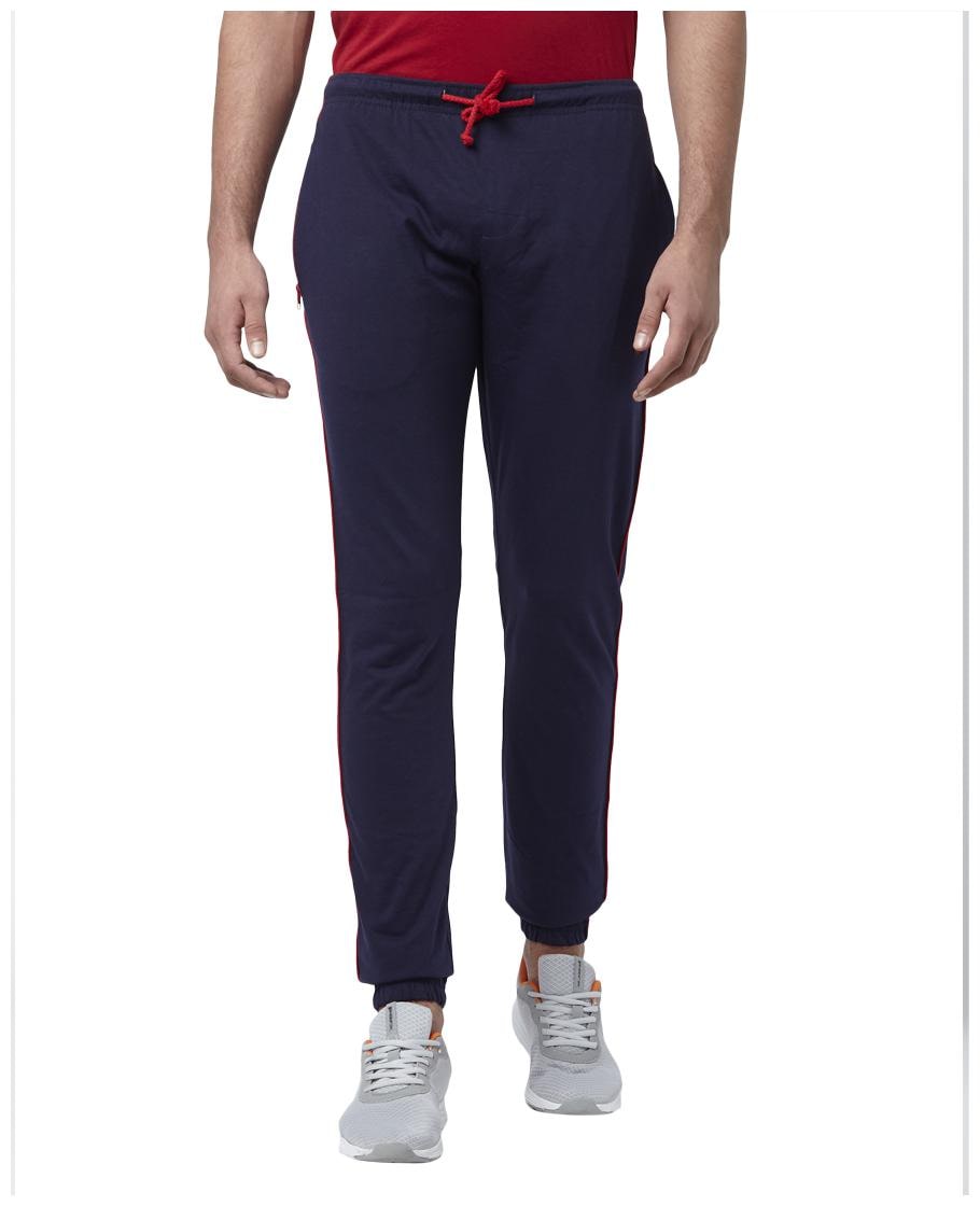 

Park Avenue Men Blue Solid Regular fit Track pants