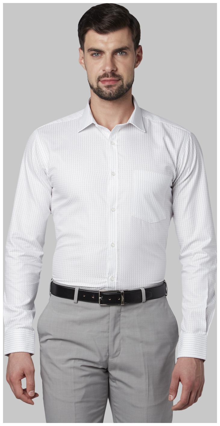 

Park Avenue Men Slim fit Formal Shirt - Grey