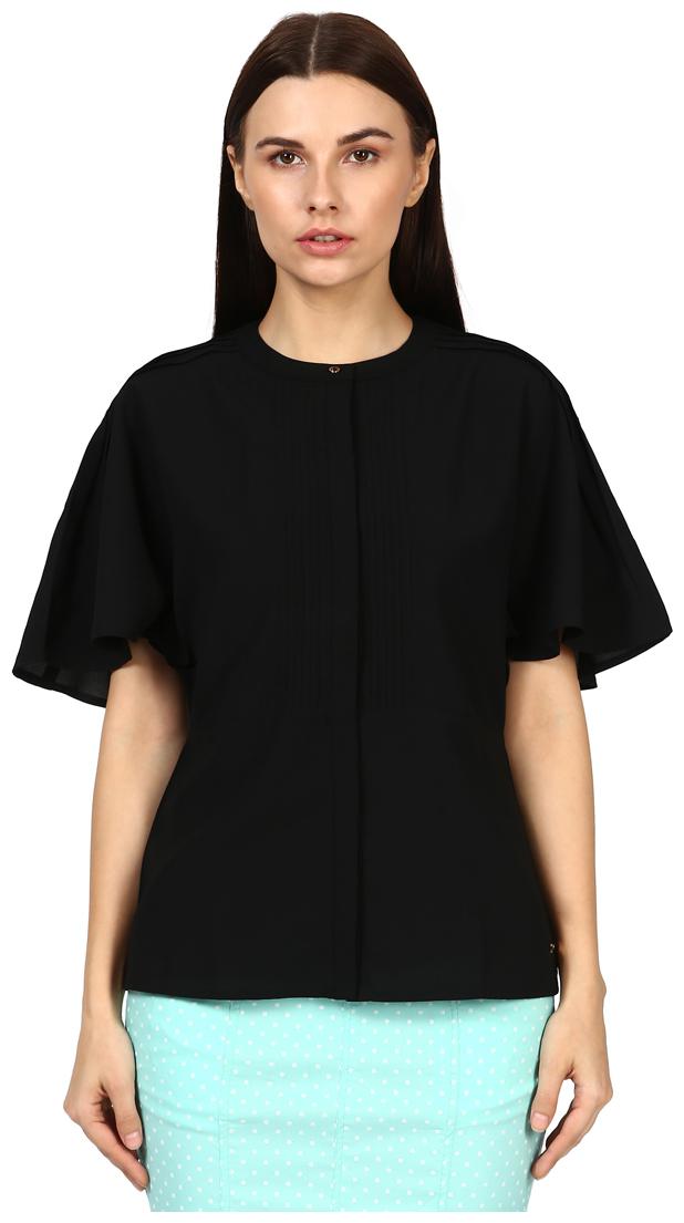 

Park Avenue Women Floral A-line top - Black
