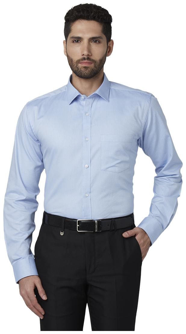 

Park Avenue Men Slim fit Formal Shirt - Blue