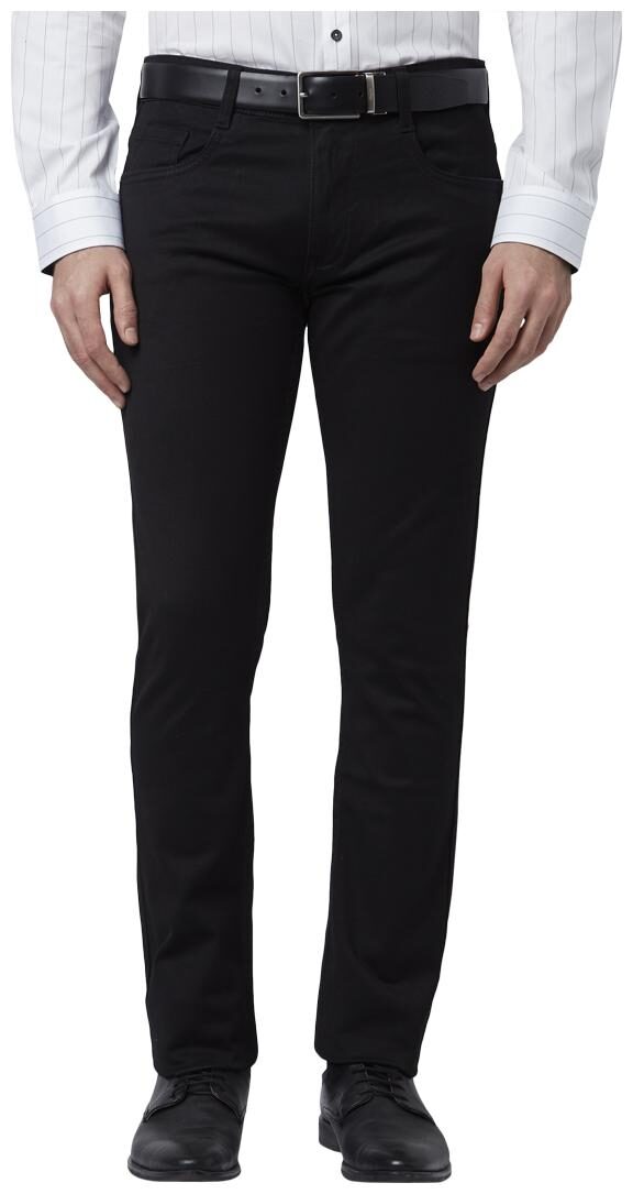 

Park Avenue Men Black Regular Fit Jeans