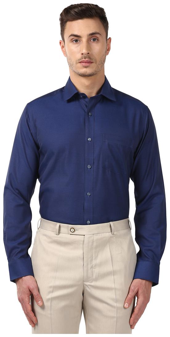 

Park Avenue Men Regular fit Formal Shirt - Blue