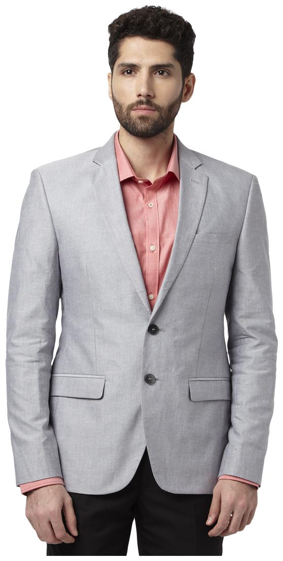 

Park Avenue Men Black Solid Regular fit Single Breasted Blazer
