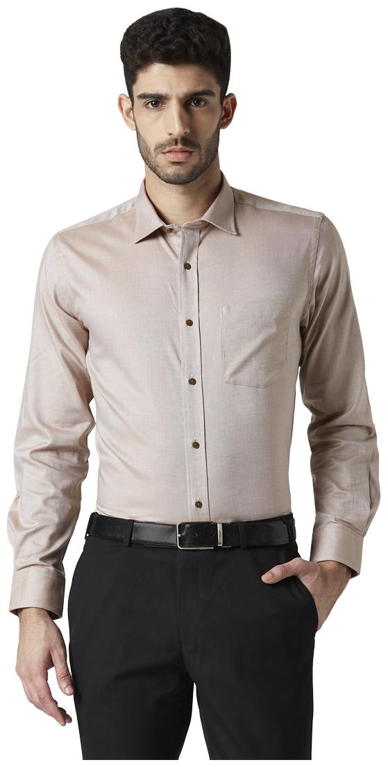 

Park Avenue Men Regular fit Formal Shirt - Beige