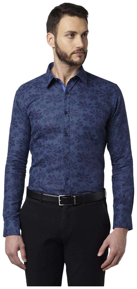 

Park Avenue Men Slim fit Formal Shirt - Blue