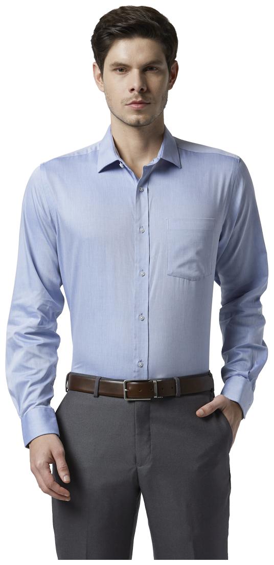 

Park Avenue Men Regular fit Formal Shirt - Blue