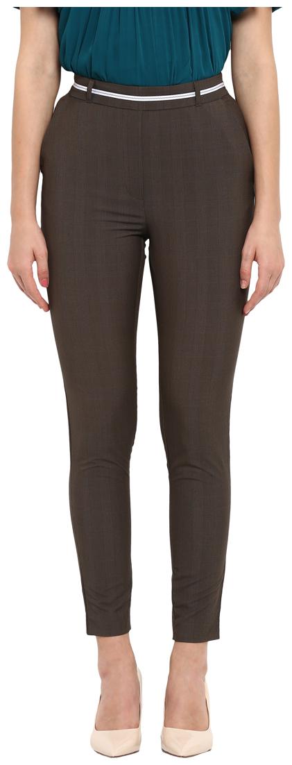 

Park Avenue Women Brown Straight fit Regular trousers