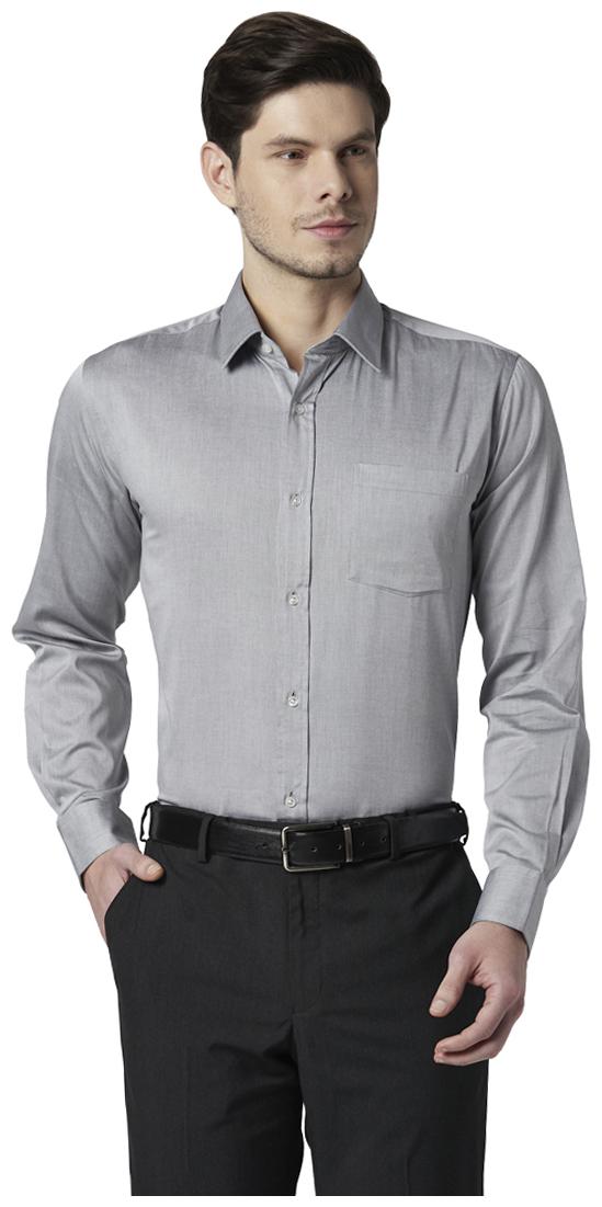 

Park Avenue Men Regular fit Formal Shirt - Grey