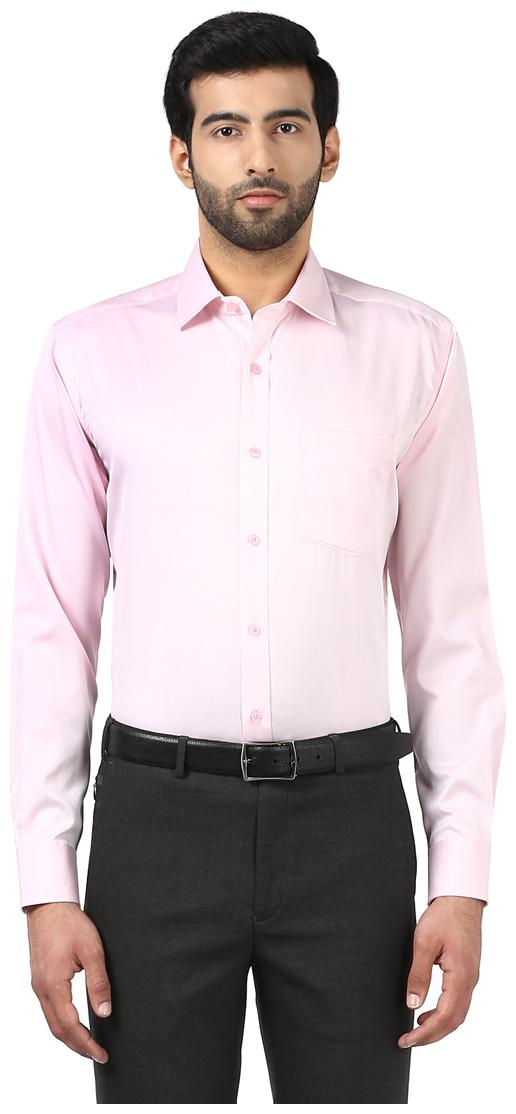 

Park Avenue Men Regular fit Formal Shirt - Pink