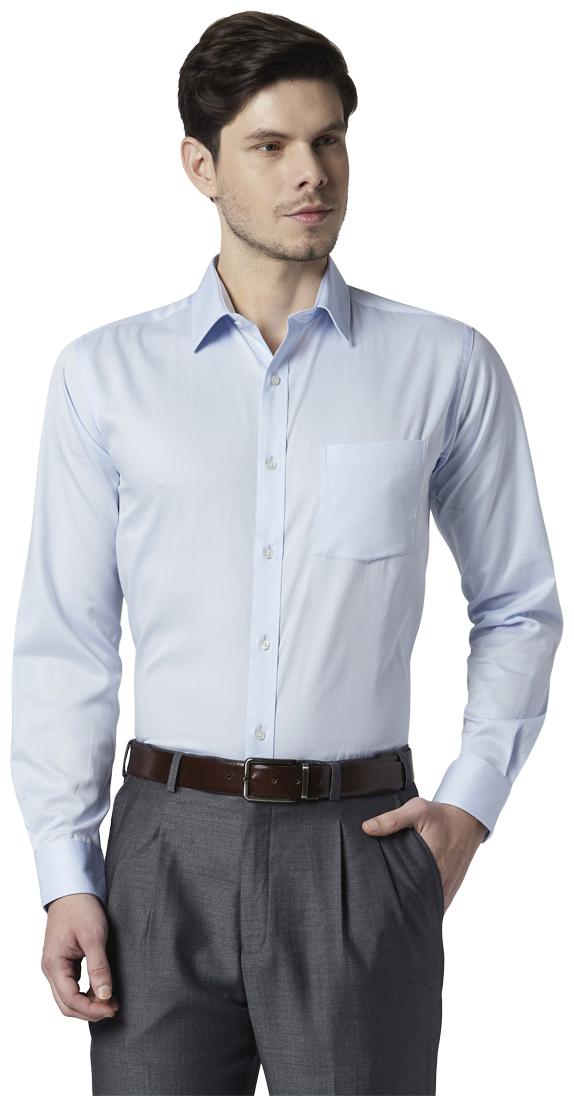 

Park Avenue Men Regular fit Formal Shirt - Blue