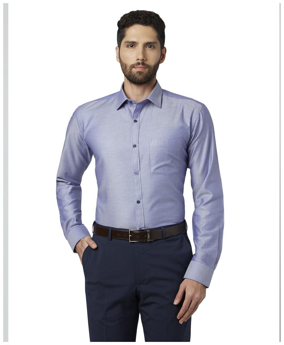 

Park Avenue Men Slim fit Formal Shirt - Blue