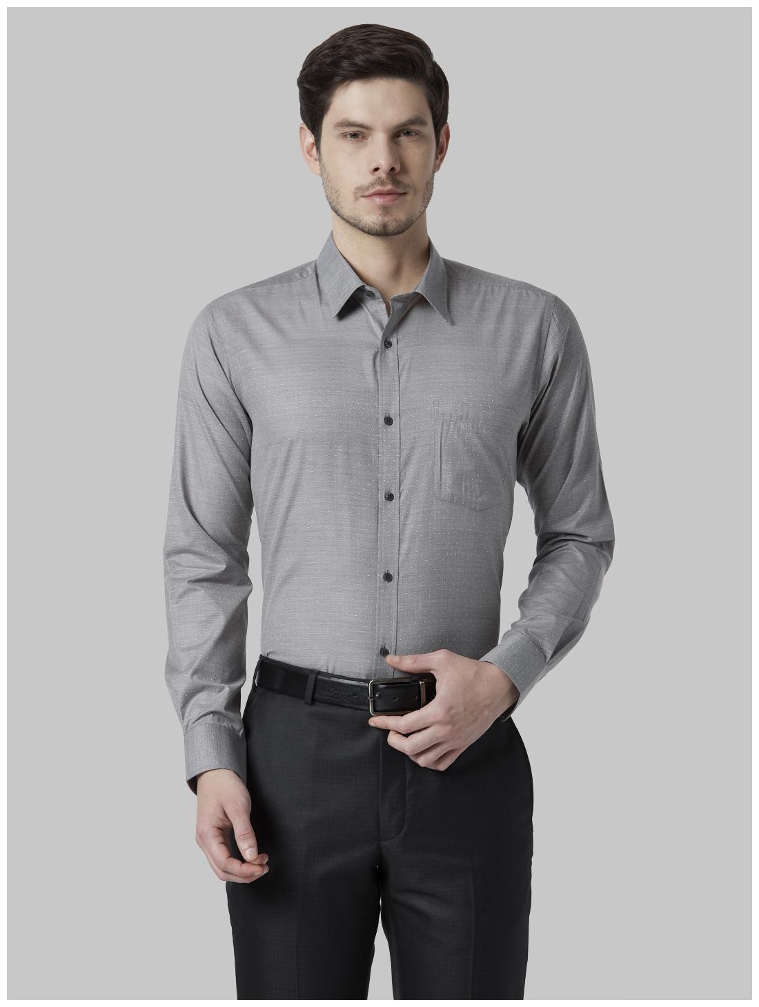 

Park Avenue Men Slim fit Formal Shirt - Grey