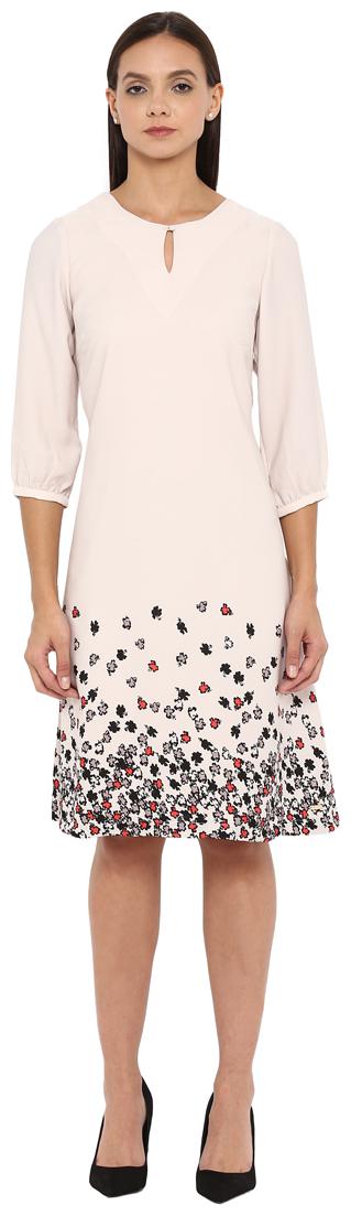 

Park Avenue Beige Printed Bodycon dress