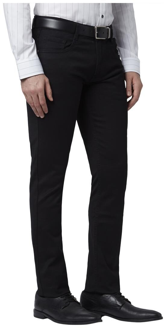 

Park Avenue Men Black Regular Fit Jeans