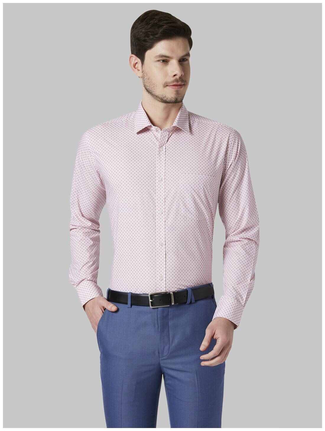 

Park Avenue Men Slim fit Formal Shirt - Red
