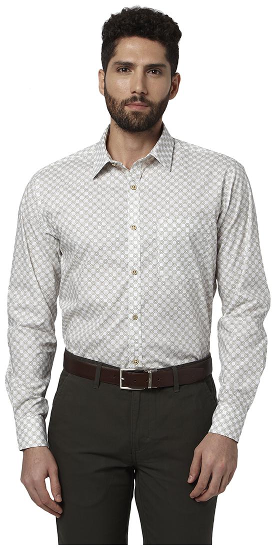 

Park Avenue Men Slim fit Formal Shirt - Grey