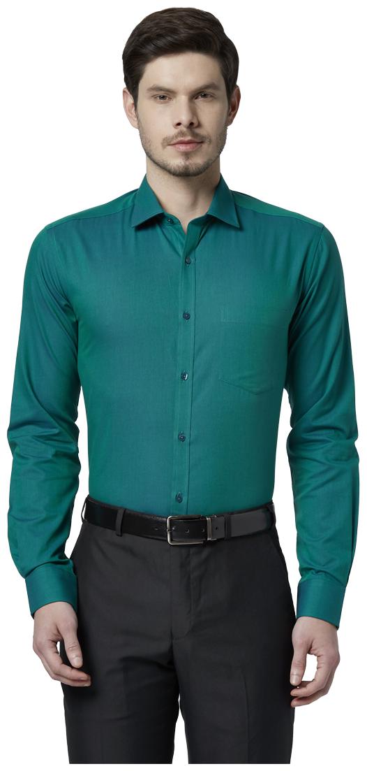 

Park Avenue Men Slim fit Formal Shirt - Green
