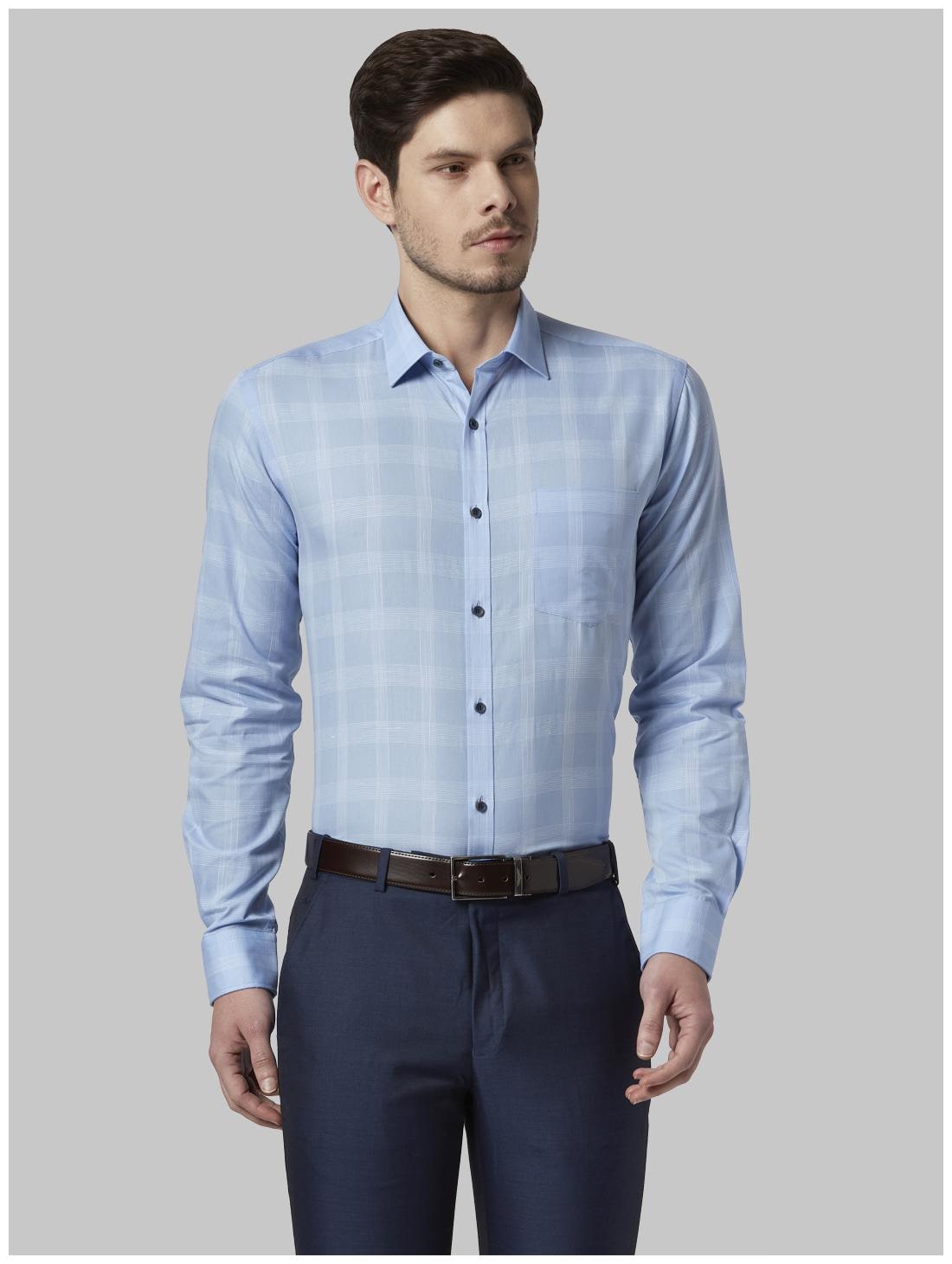 

Park Avenue Men Slim fit Formal Shirt - Blue
