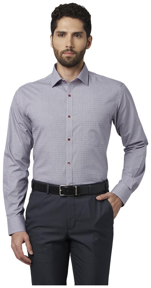 

Park Avenue Men Slim fit Formal Shirt - Grey
